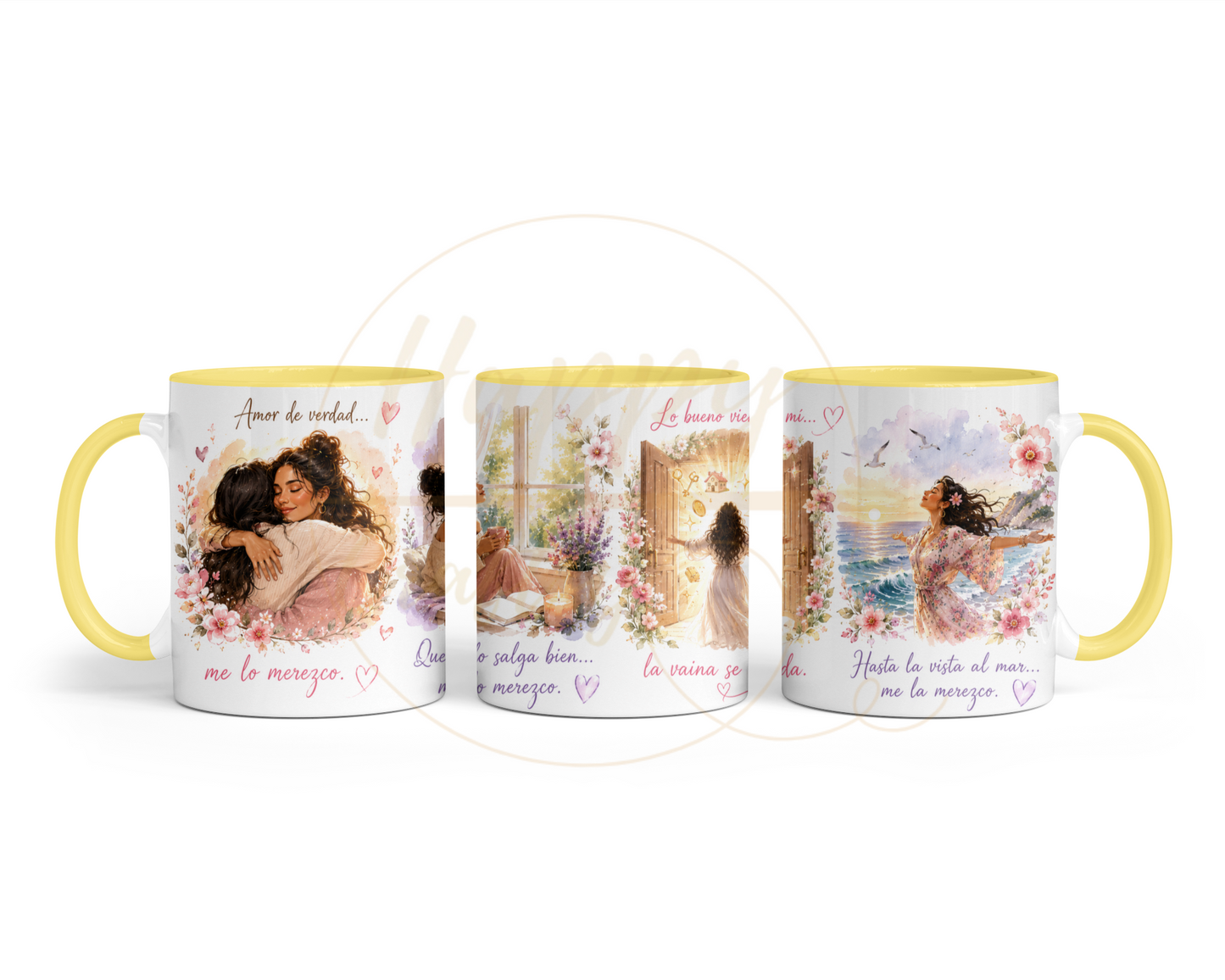 Me lo Merezco-354 Mugs - 354-11OZ-Yellow
