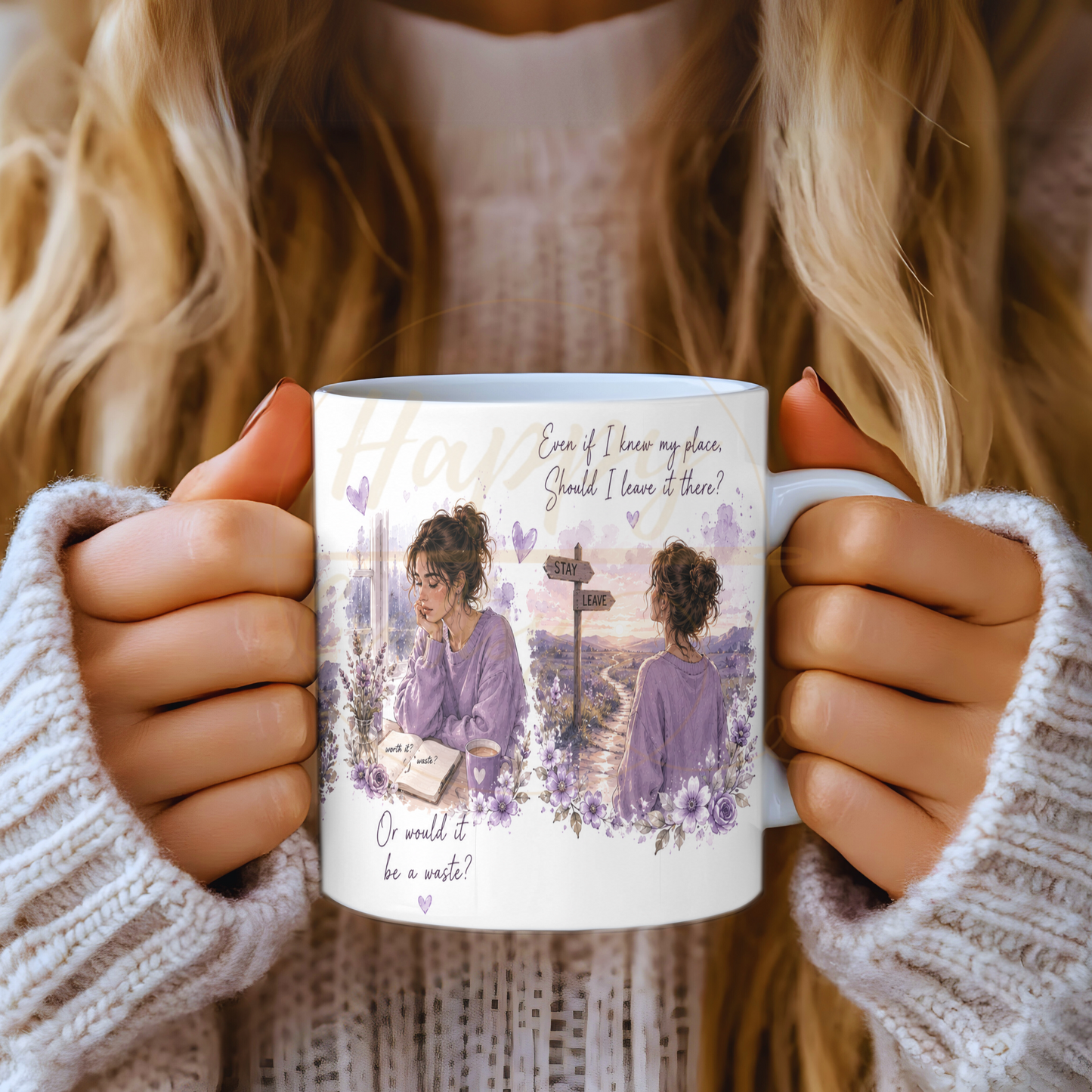 The Path I Choose-351 Mugs - 351-11OZ-Yellow