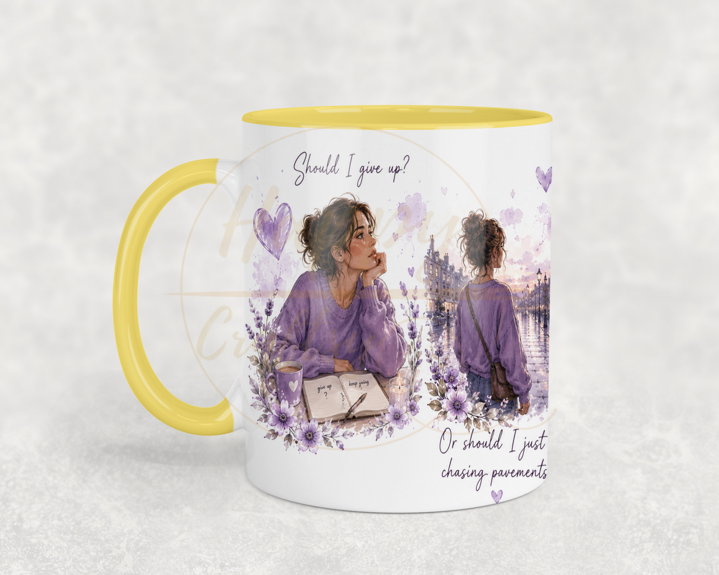 The Path I Choose-351 Mugs - 351-11OZ-Yellow