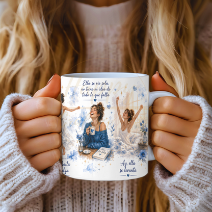 La Fuerza Que Nadie Ve Blue-349 Mugs - 349-11OZ-Dark Blue