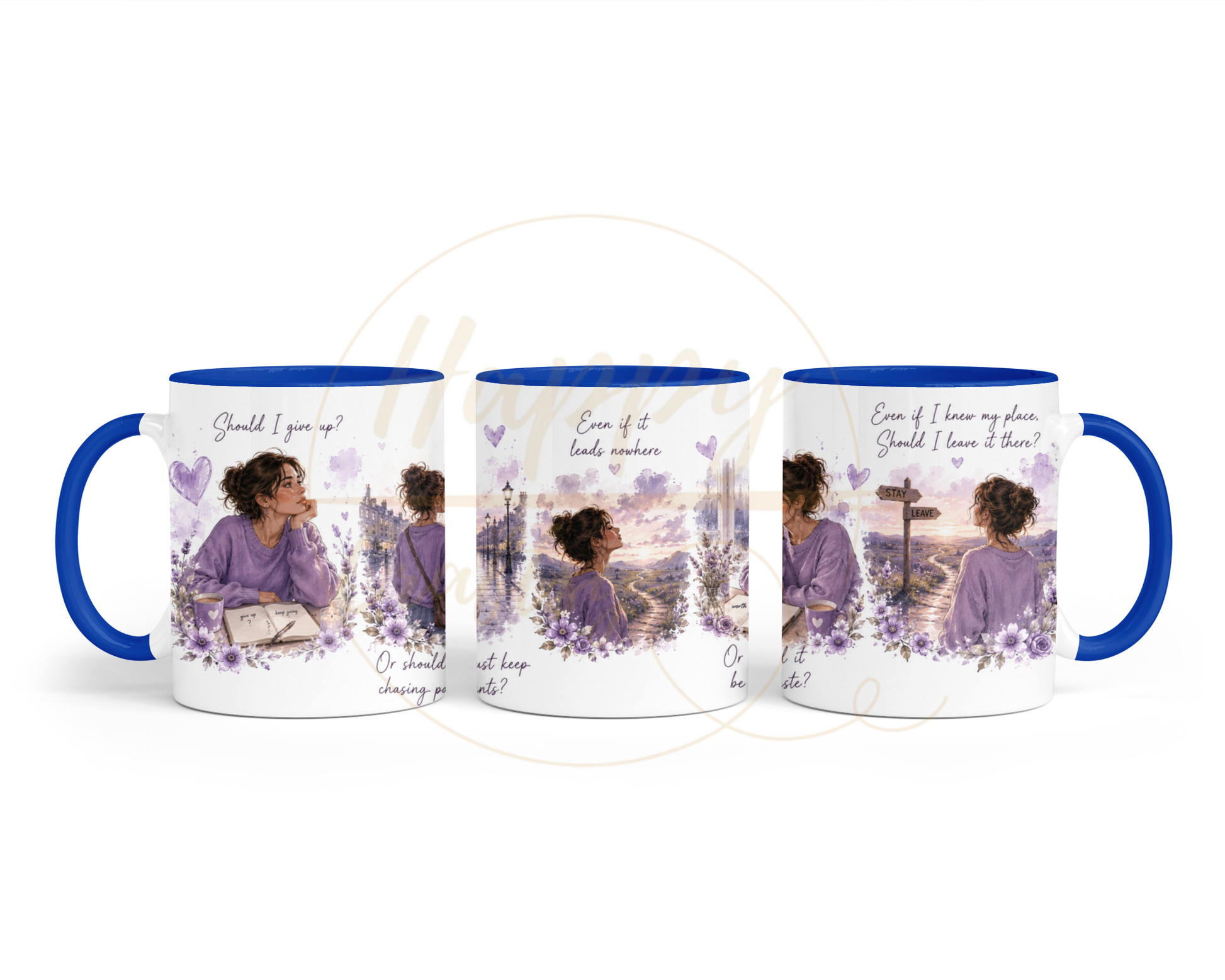 The Path I Choose-351 Mugs - 351-11OZ-Dark Blue