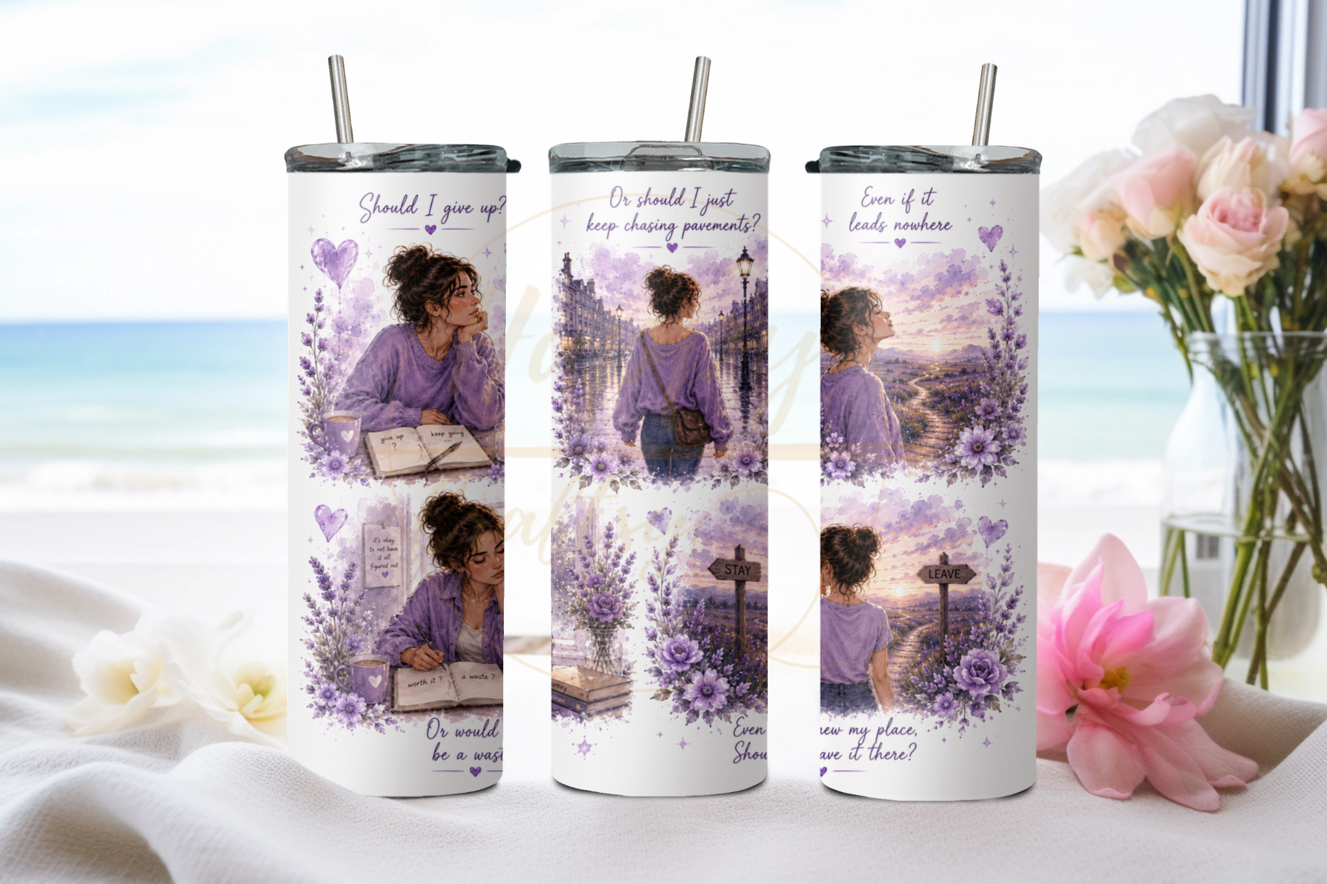 The Path I Choose-351 Tumbler - 351-20OZ-White