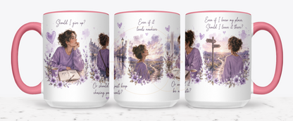 The Path I Choose-351 Mugs - 351-15OZ-Pink