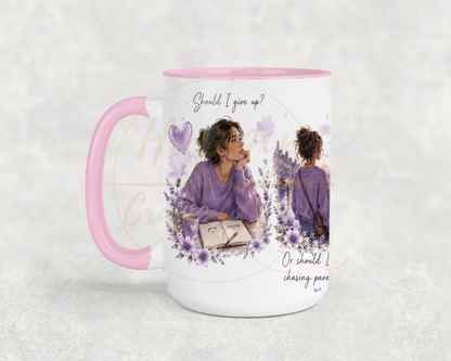 The Path I Choose-351 Mugs - 351-15OZ-Pink