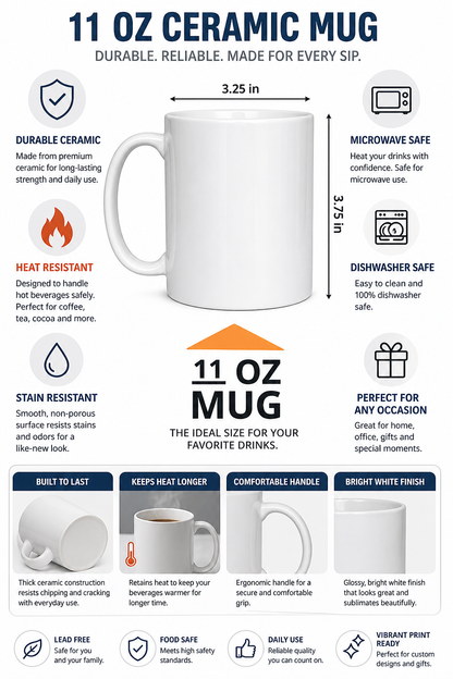 Tiny Friends Adventure-555 Mugs - 555-11OZ-Black, 555-11OZ-Green, 555-11OZ-Light Blue, 555-11OZ-Orange, 555-11OZ-Pink, 555-11OZ-Red, 555-11OZ-White, 555-11OZ-Yellow, 555-11OZ-Dark Blue