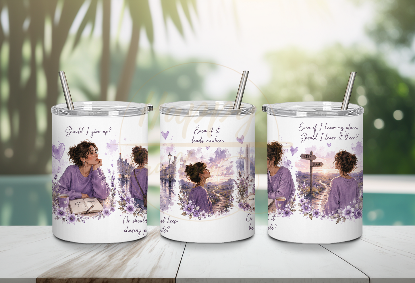 The Path I Choose-351 Tumbler - 351-10OZ-White