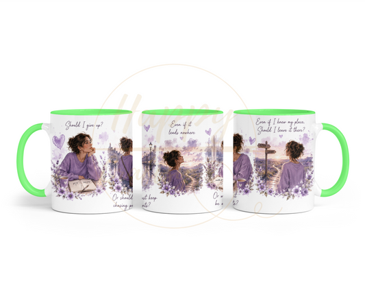 The Path I Choose-351 Mugs - 351-11OZ-Green
