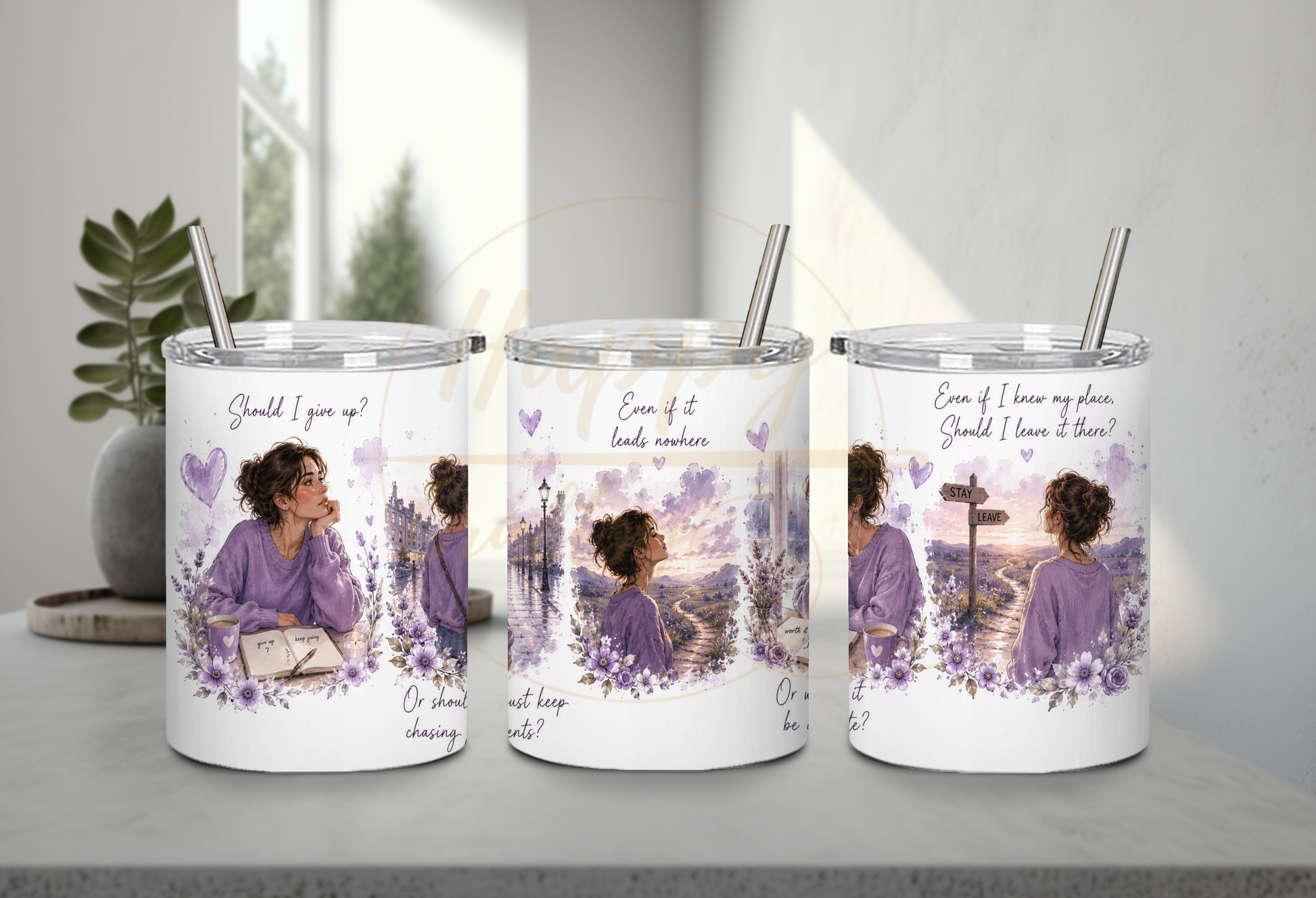 The Path I Choose-351 Tumbler - 351-10OZ-White