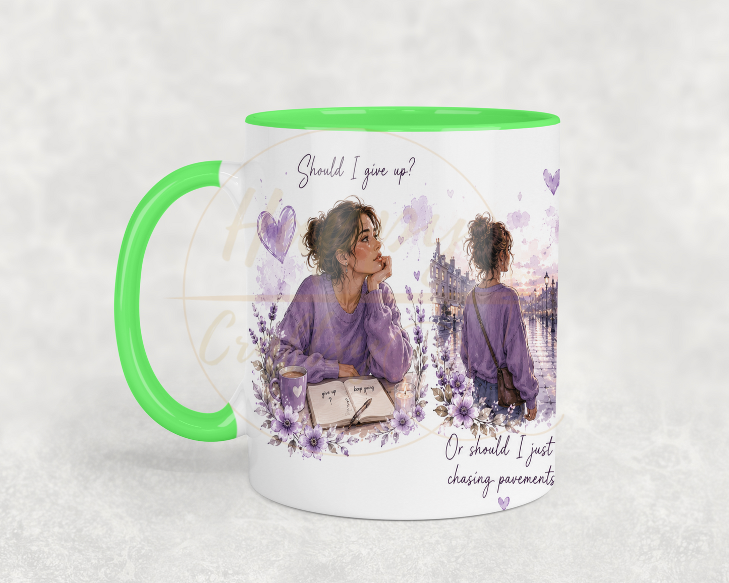 The Path I Choose-351 Mugs - 351-11OZ-Green