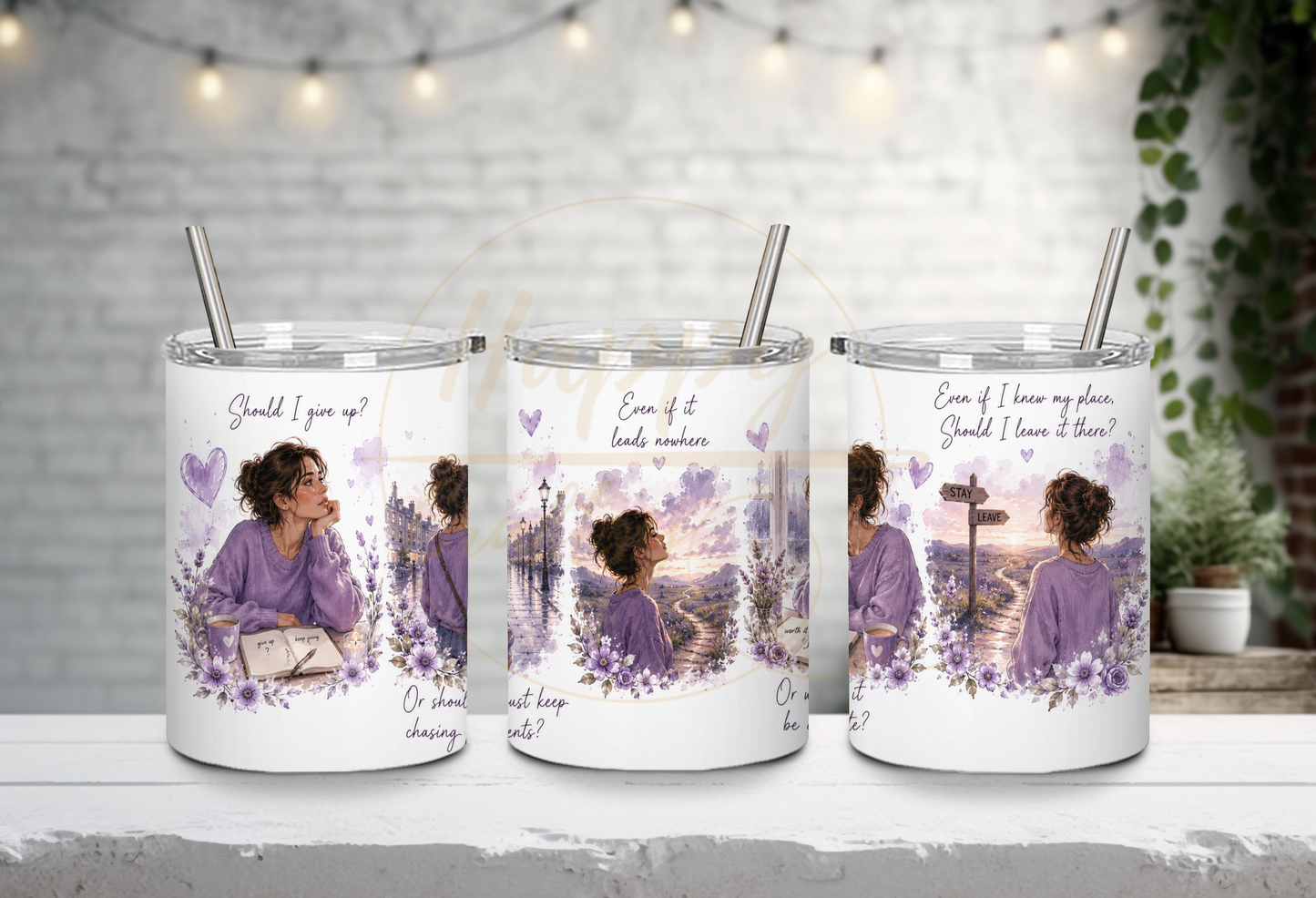 The Path I Choose-351 Tumbler - 351-10OZ-White