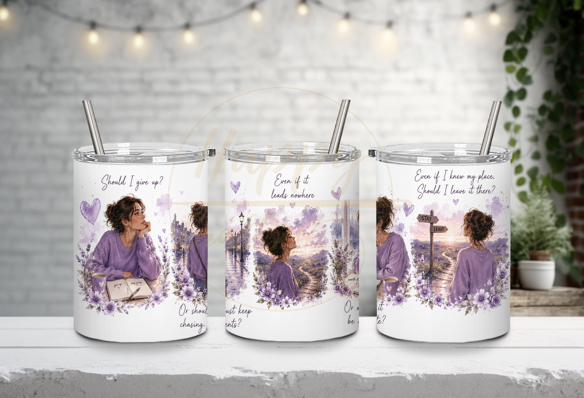 The Path I Choose-351 Tumbler - 351-10OZ-White