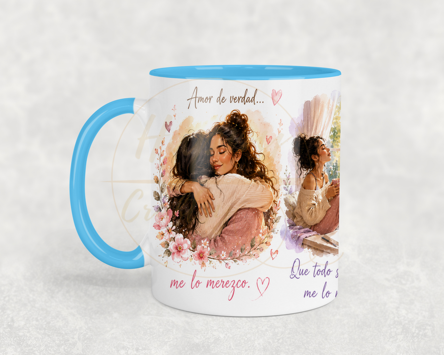 Me lo Merezco-354 Mugs - 354-11OZ-Light Blue