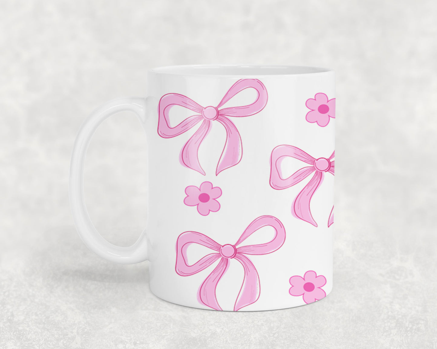 Pink Flower Coquette-10259 - mugs