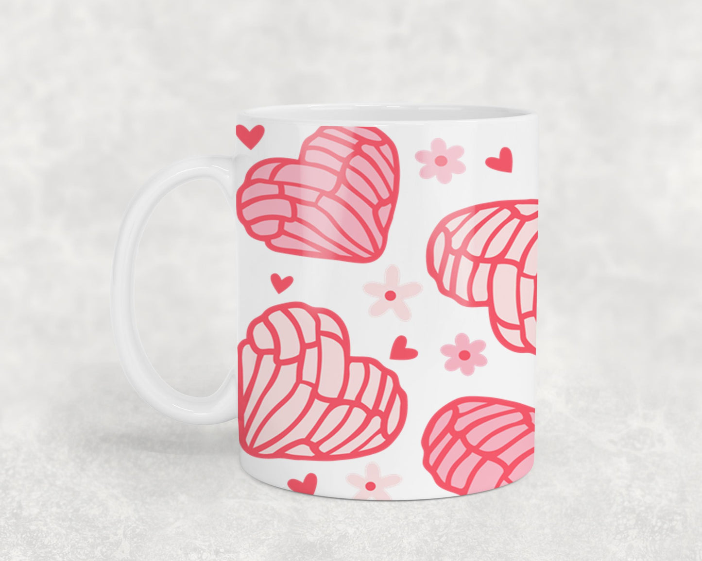 Concha Heart-10098 - mugs