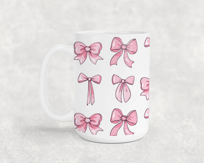 Pink Bow-9993 - mugs