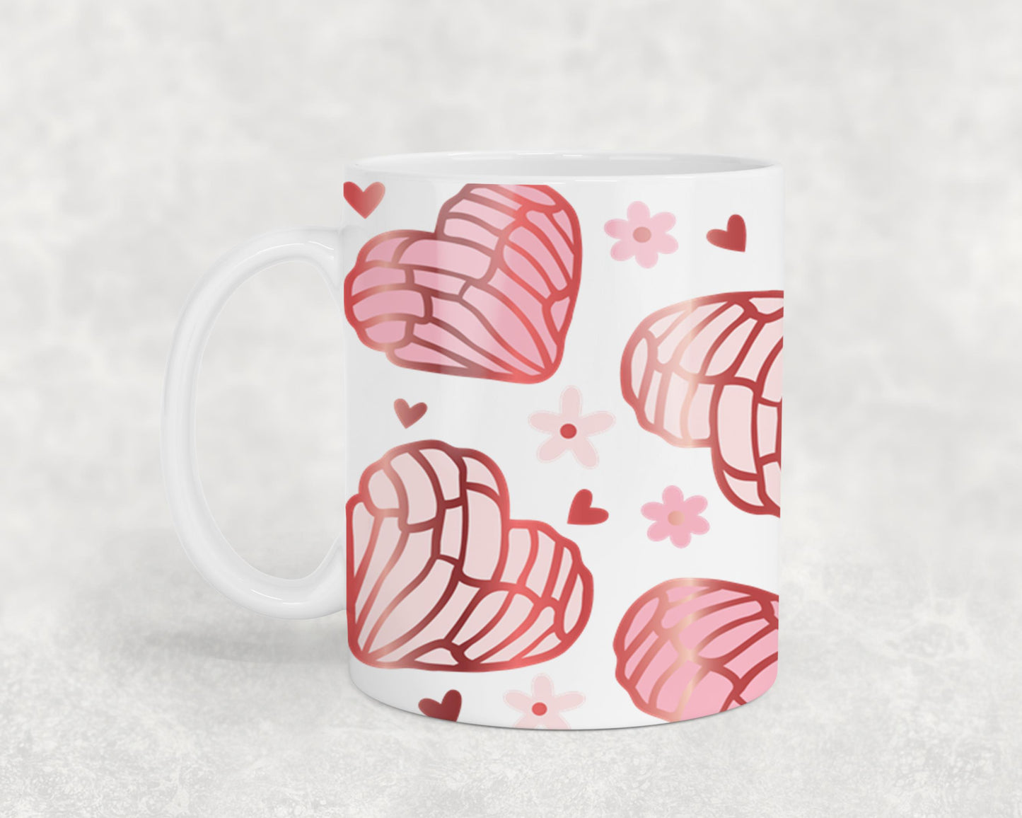 Concha Heart-10097 - mugs