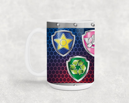 Dog Team-10882 - mugs