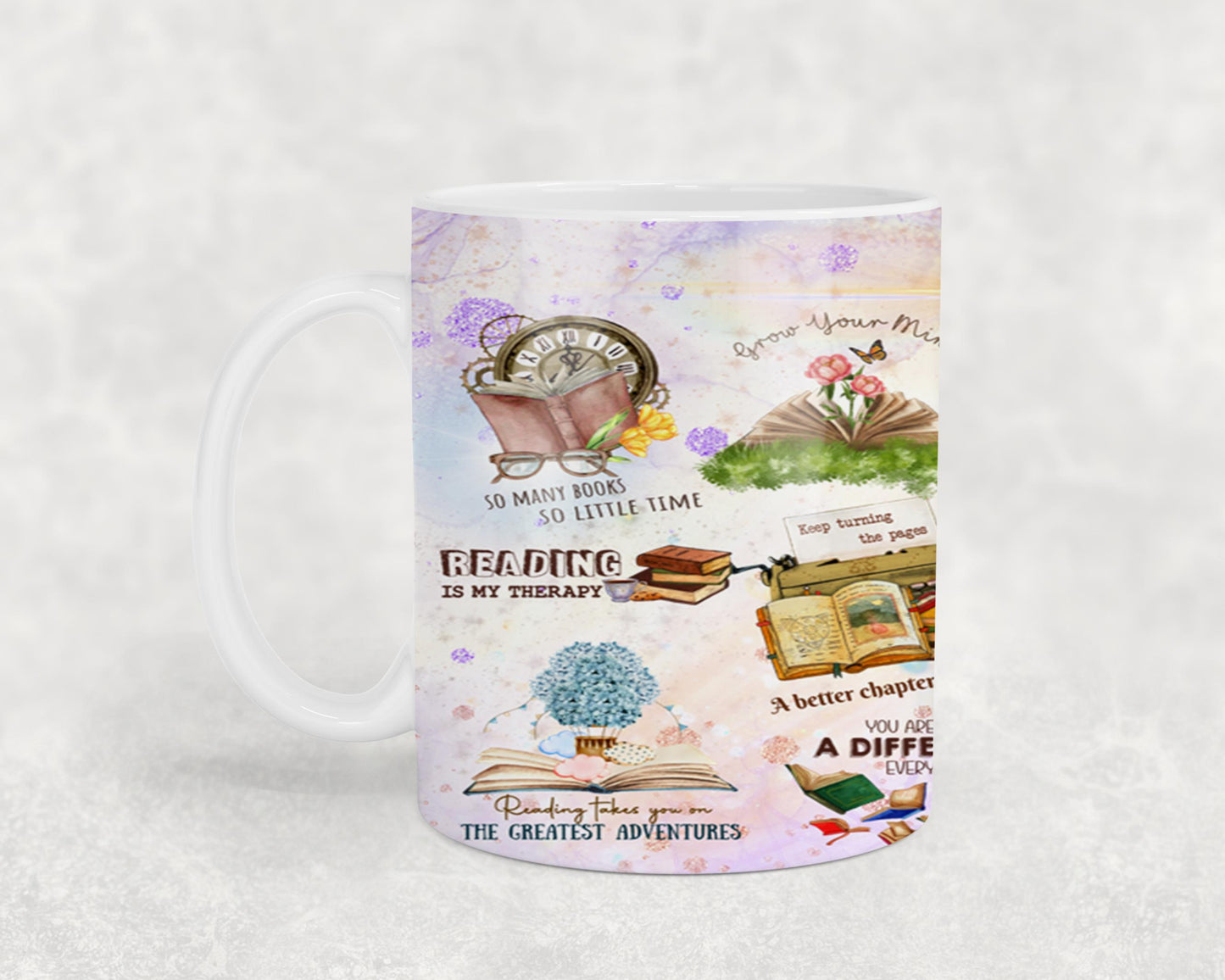 Reading Books Motivation-9983 - mugs