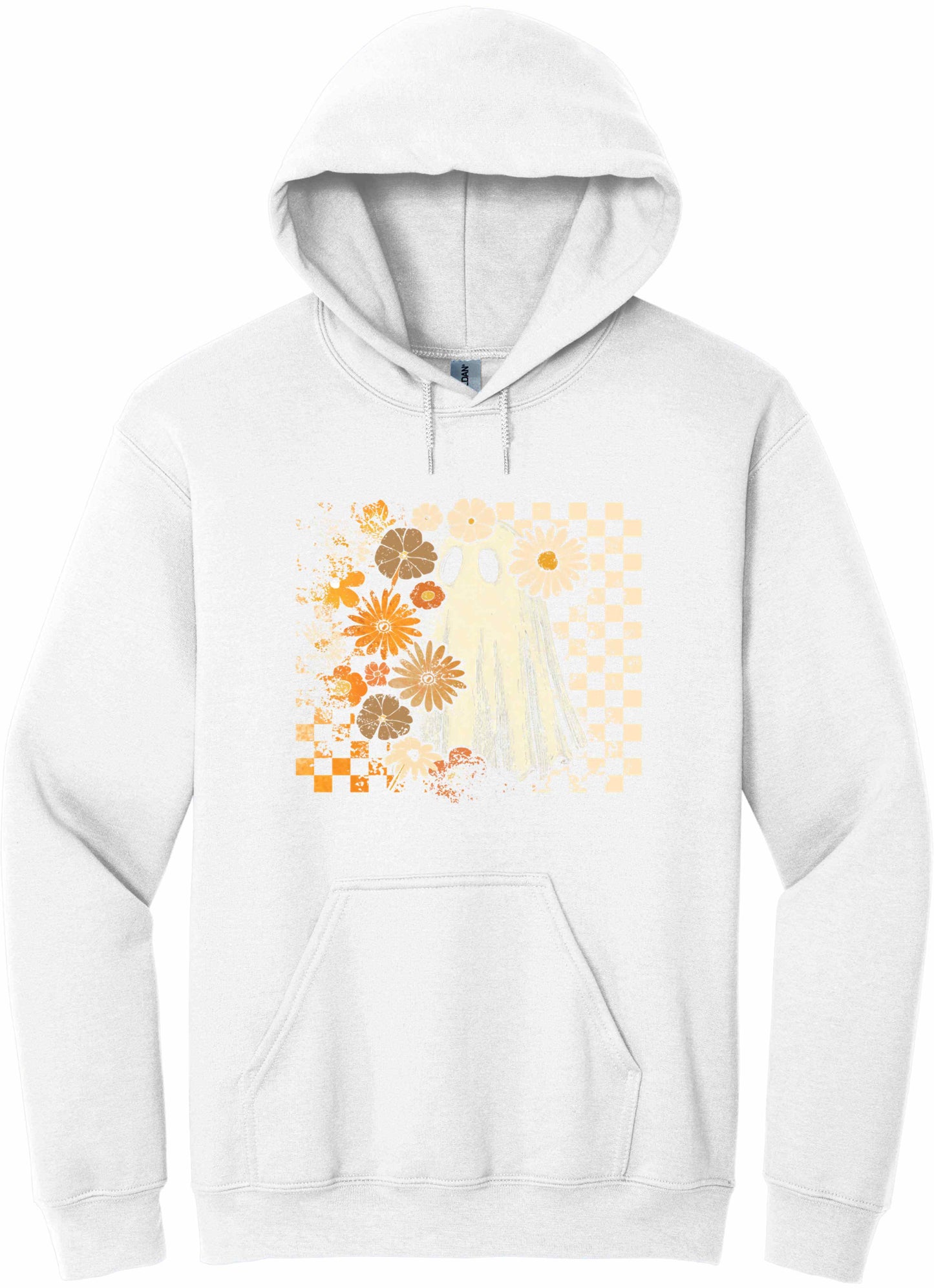 Ghost Trick or Treat Pink - hoodie