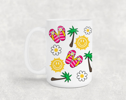 Life Better in Flip Flops-10664 - mugs