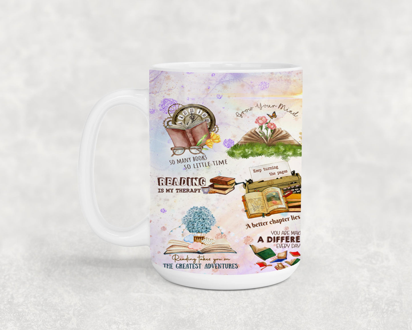 Reading Books Motivation-9983 - mugs