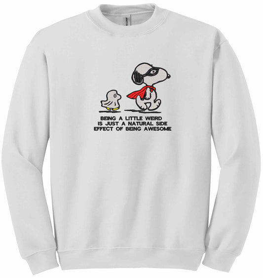 Beautiful positive message Embroidered - sweatshirt