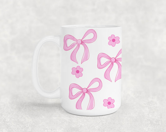 Pink Flower Coquette-10259 - mugs