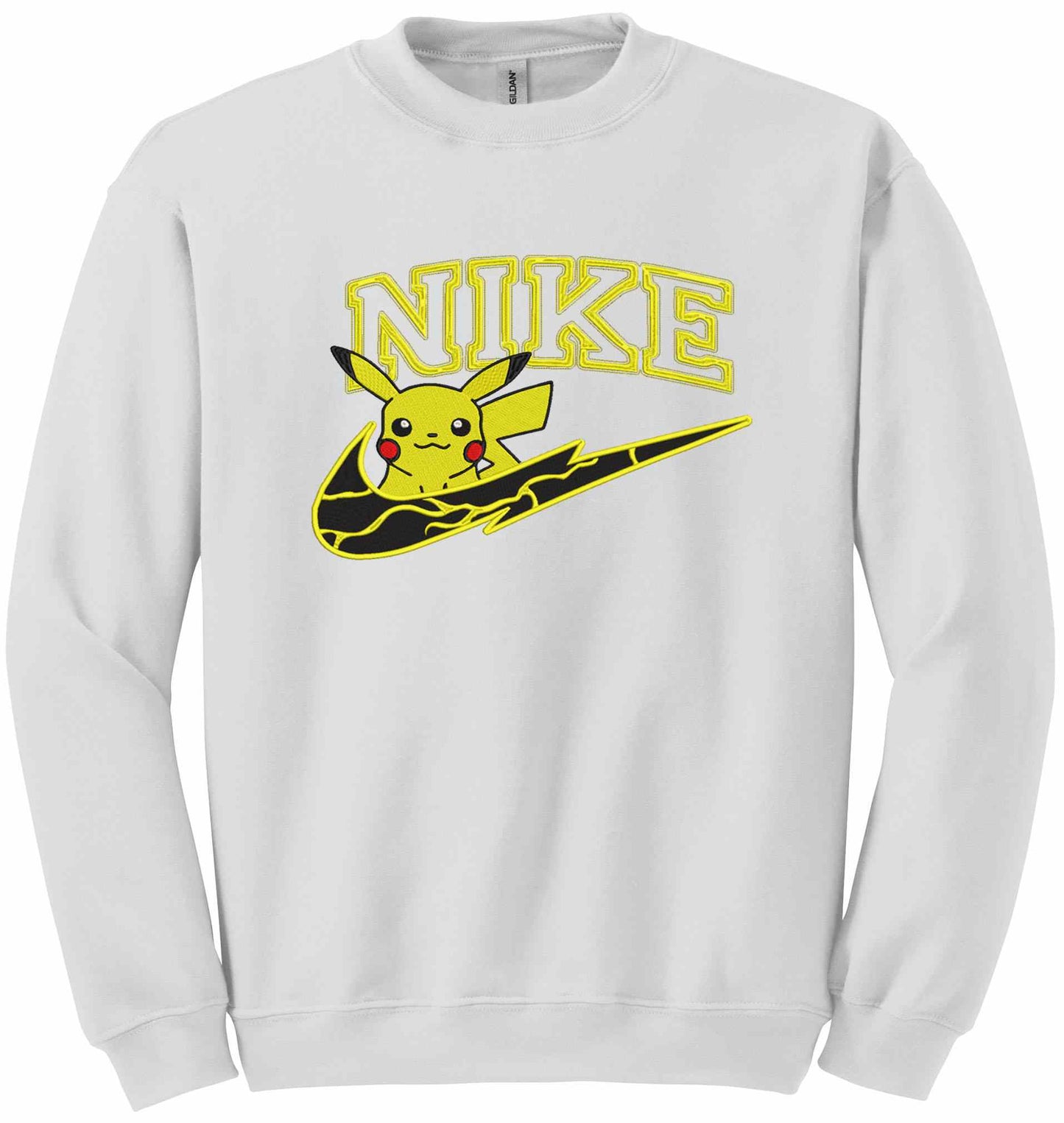 Pikachu Embroidered Logo - sweatshirt