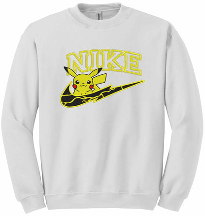 Pikachu Embroidered Logo - sweatshirt