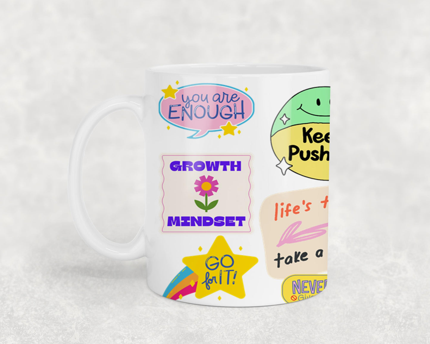 Every Small Step Counts - mugs
