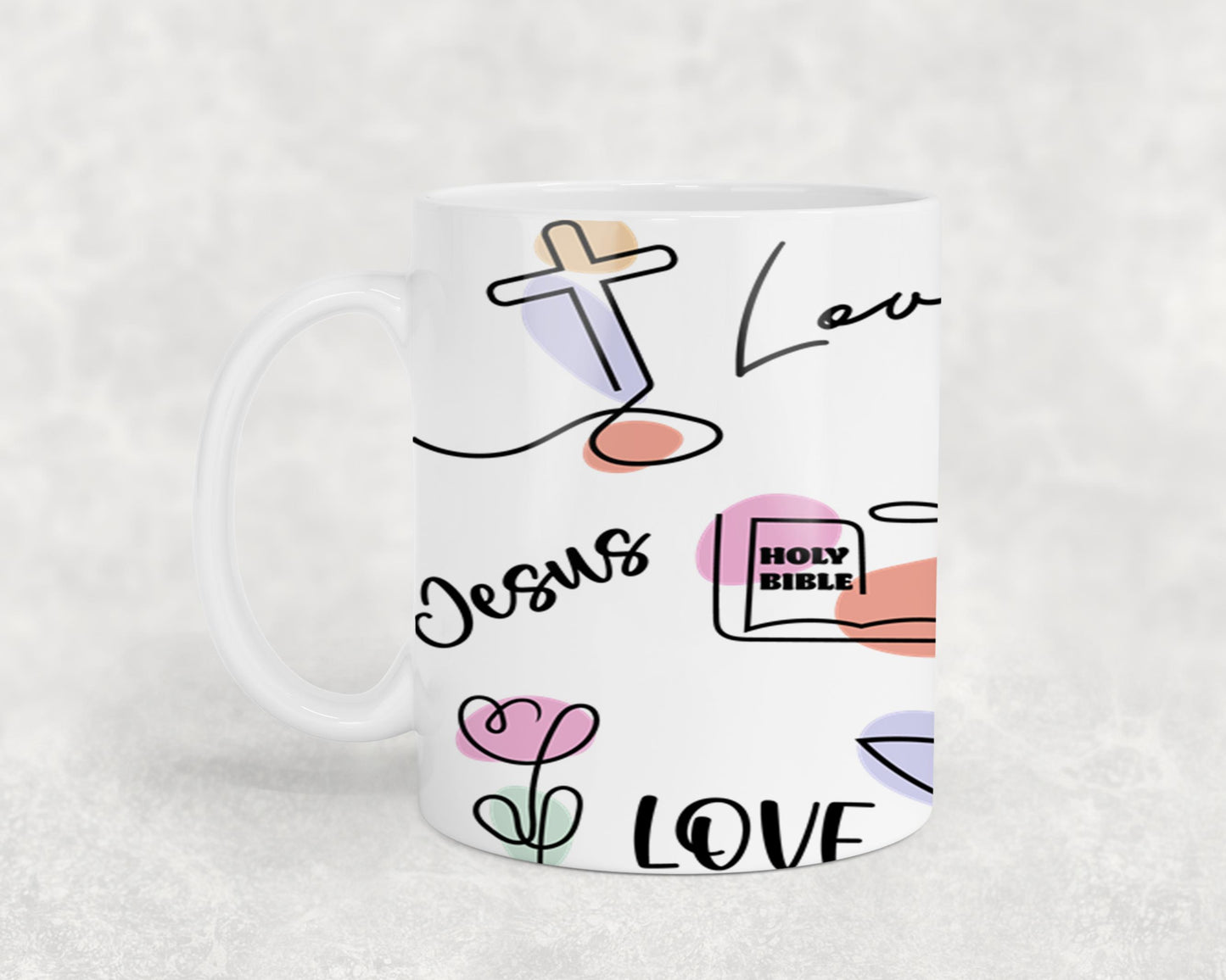 Jesus Love-10212 - mugs