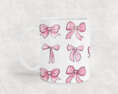 Pink Bow-9993 - mugs