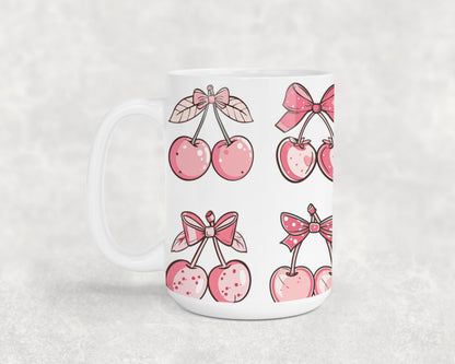 Pink Bow-9994 - mugs
