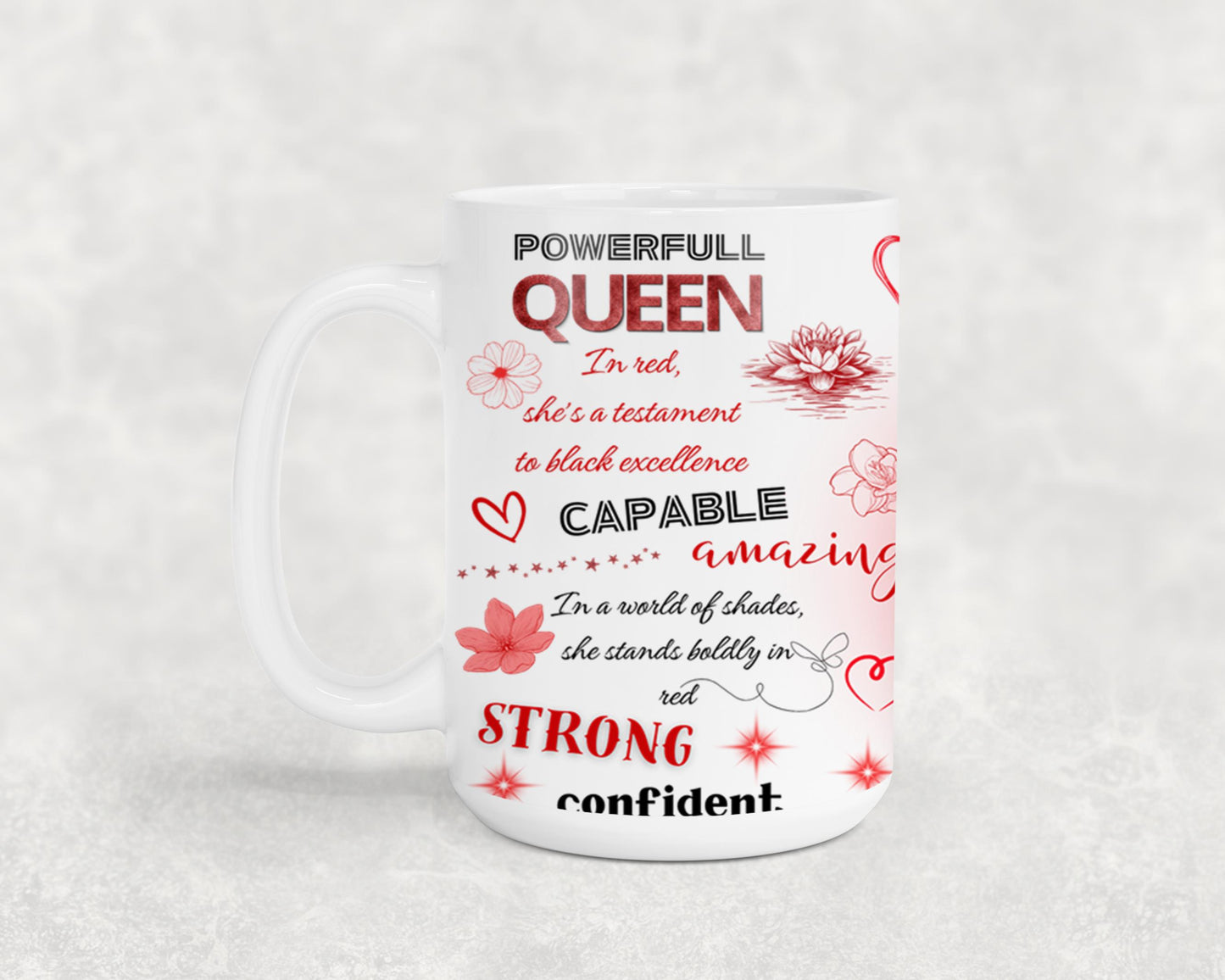 Bold Fierce Unstappable-9881 - mugs