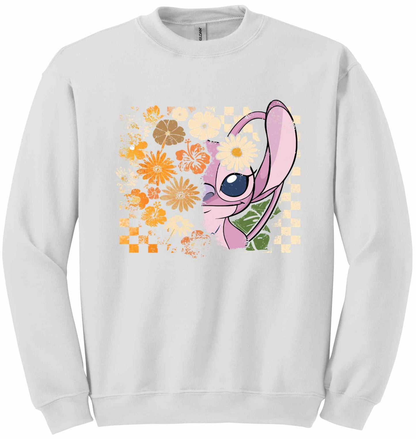 Trick or Treat Pink Alien-11071 - sweatshirt