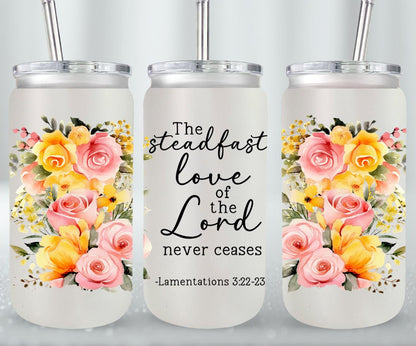 Love OF The Lord-10214 - glass can