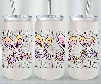Funny Bunnies-10350 - glass can