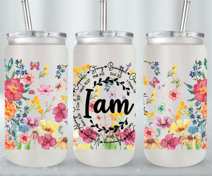I am-10206 - glass can