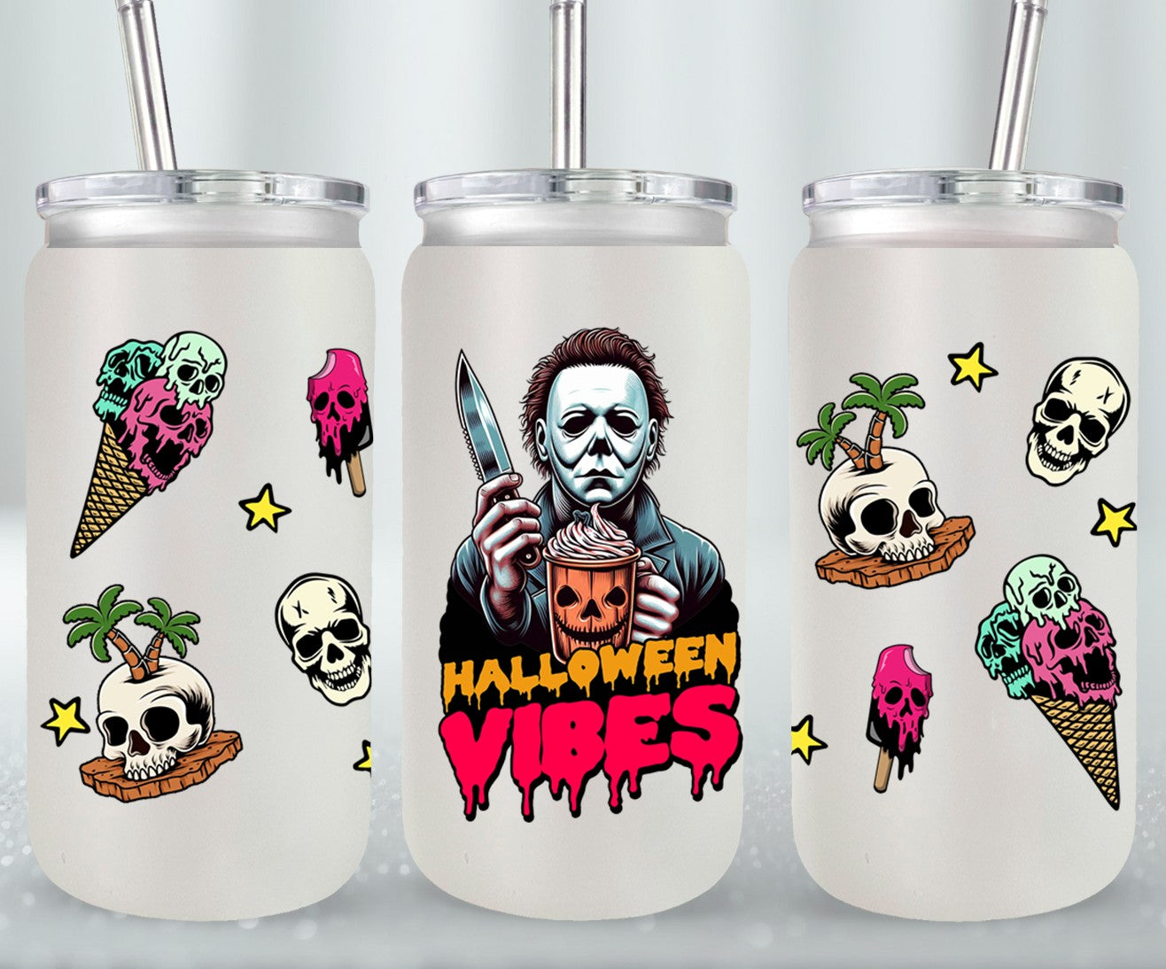 Halloween Vibes-10760 - glass can