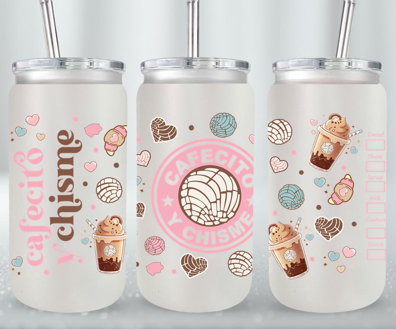 Cafecito y Chisme-10050 - glass can