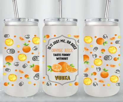 Orange Juice + Vodka-10272 - glass can
