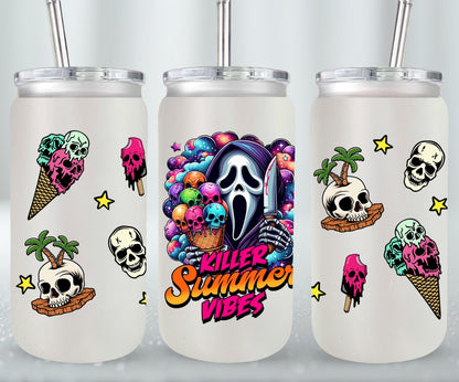 Summer Killer Vibes - glass can