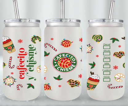 Cafecito y Chisme Christmas-10030 - glass can