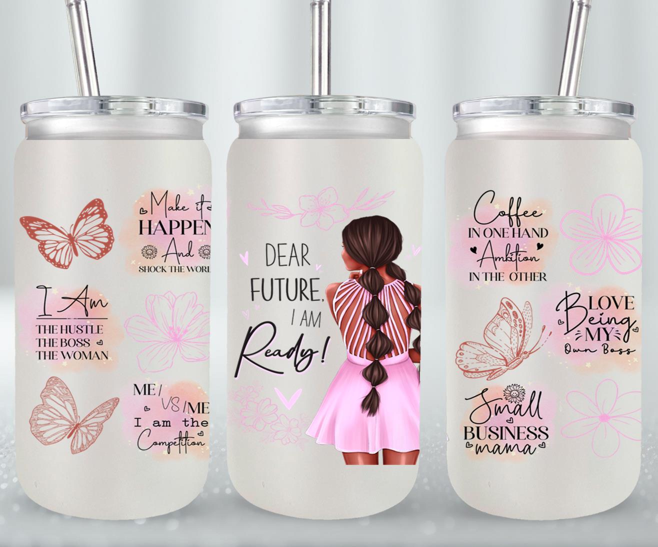 You Can Change The World - glass can