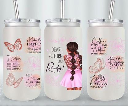You Can Change The World - glass can
