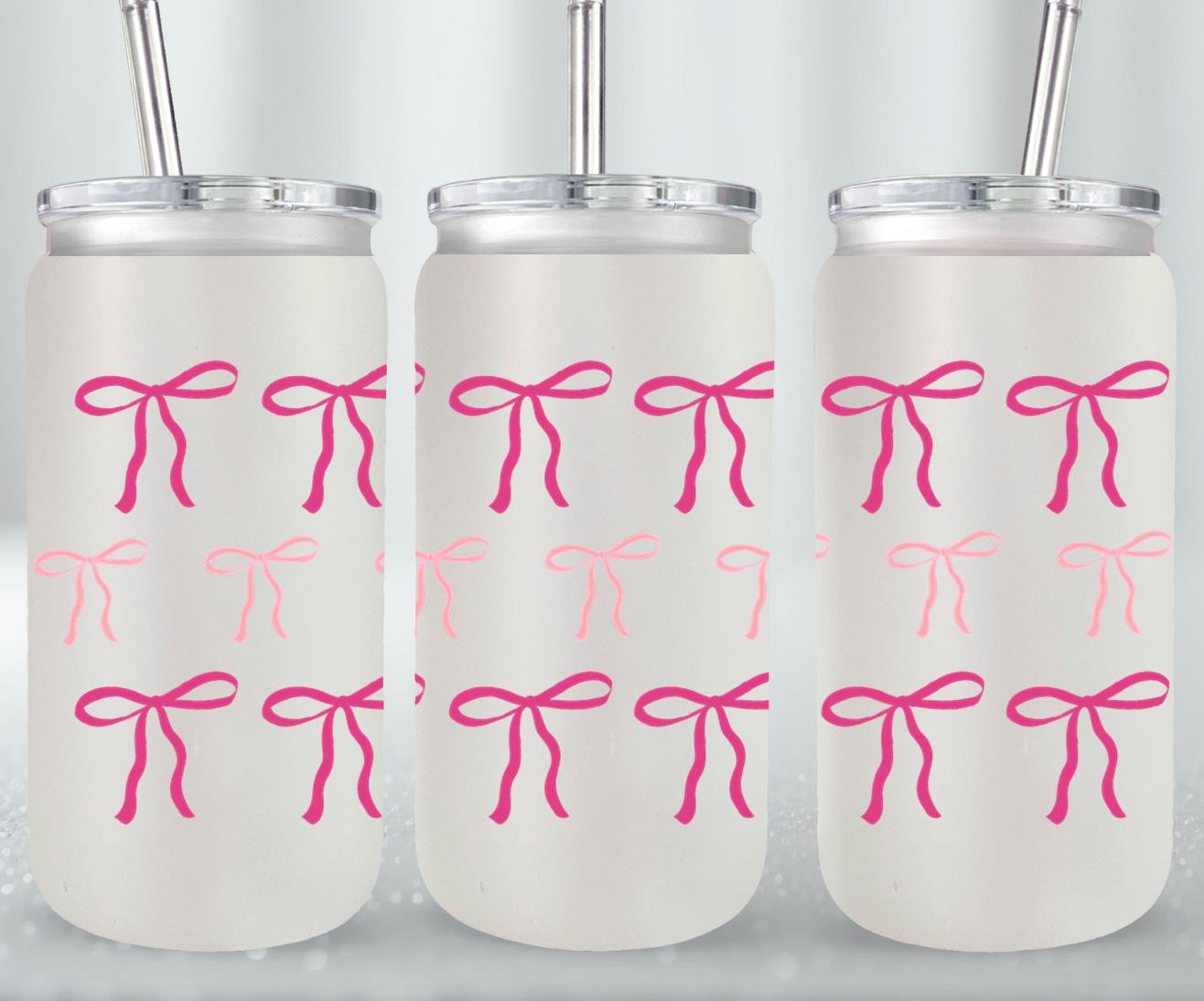 Thin Pink Coquette-10262 - glass can