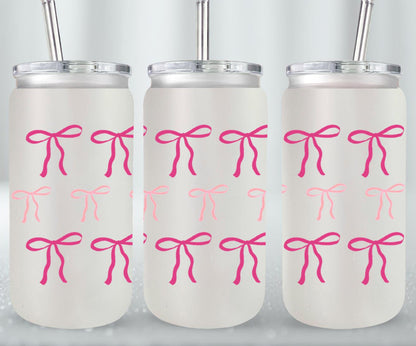 Thin Pink Coquette-10262 - glass can