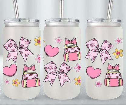 Bows and Books-9973 - glass can