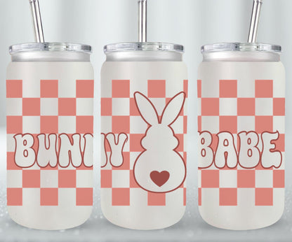 Bunny Babe-10453 - glass can