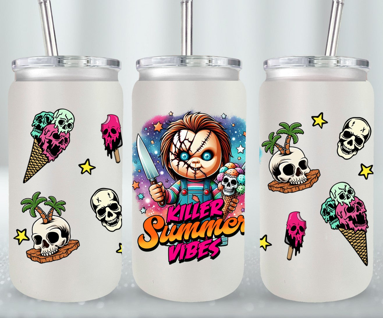 Summer Killer Vibes-10722 - glass can